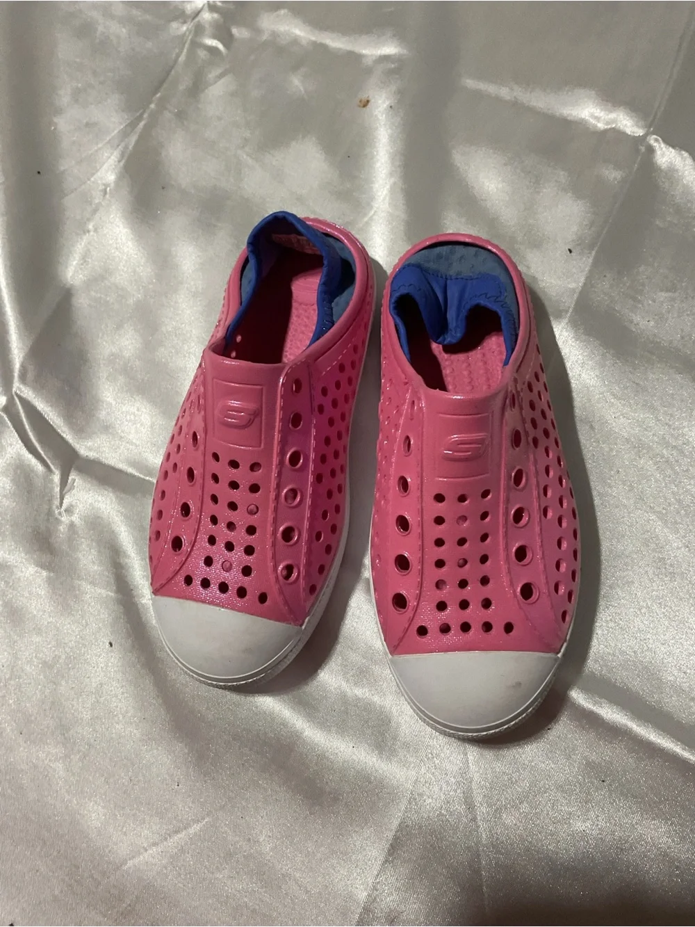 Skechers Pink Slip-On Kids Water Shoes